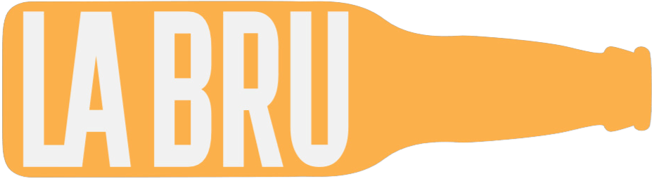 Yellow bottle LA BRU
